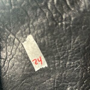 Marc Jacobs Black Leather Bag.  So Soft Beautiful Lux Bag...  Cleaned Stamp!